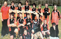SAS & Trewartha�s sponsor the St Day RFC Squad - Click to Enlarge